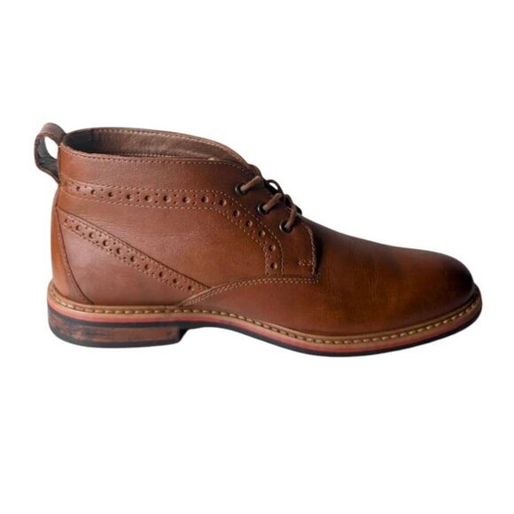 BOSTONIAN Melshire Plain Toe Lace-Up Chukka Boot Size 10M - Picture 6 of 9